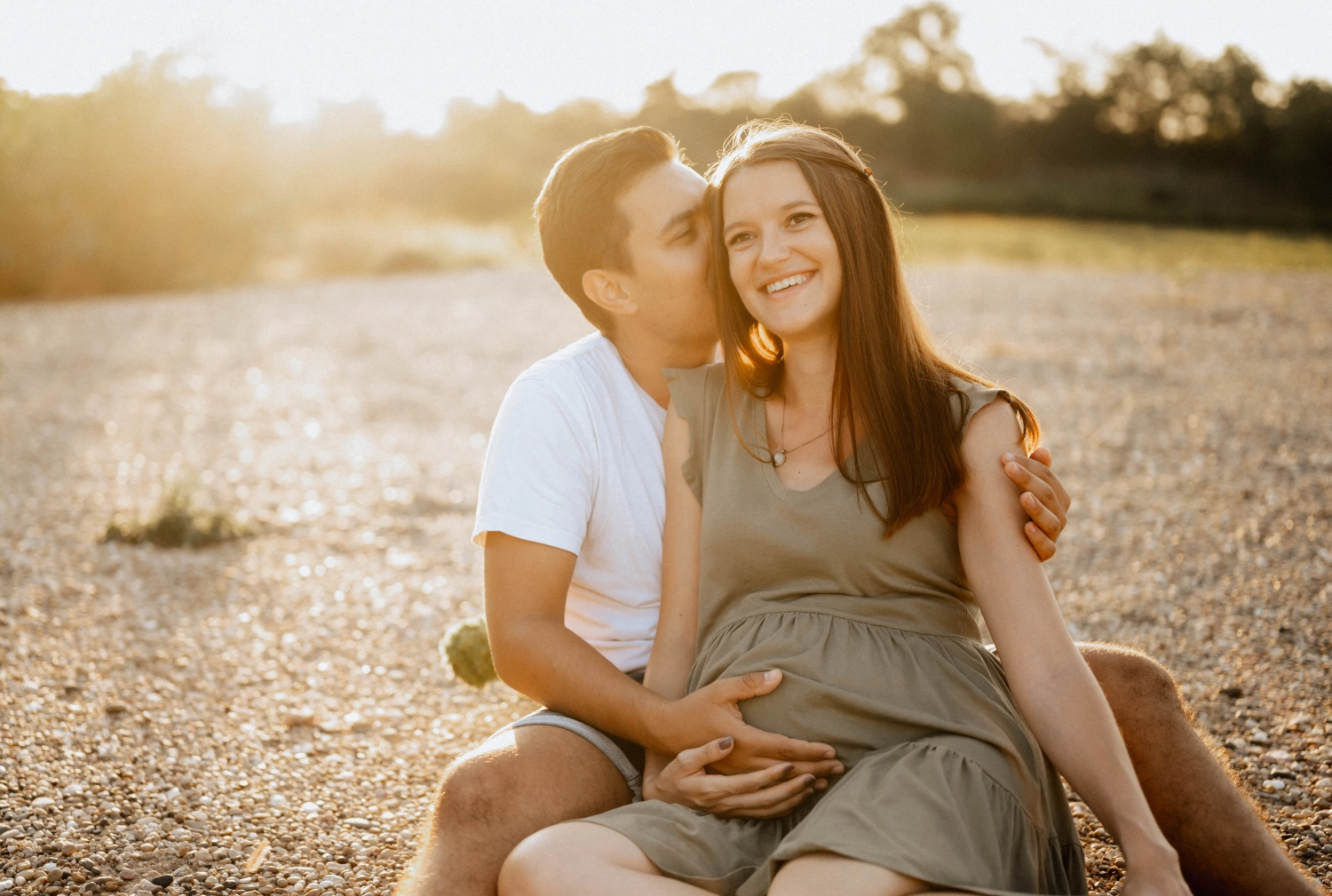 Baby bauch von Jana Fahrner Photography