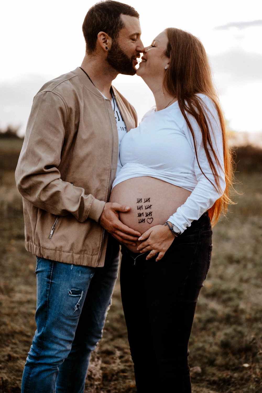 Baby bauch von Jana Fahrner Photography